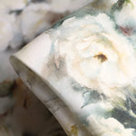 Bella Dress Pattern/Mini Snow Roses Printed Linen - Dressmaking Kit