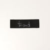 Tessuti Woven Labels - 10 labels (5 Black & 5 White)