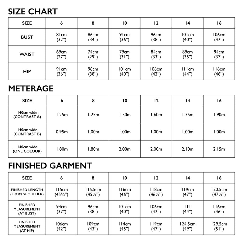 Aida Dress Pattern