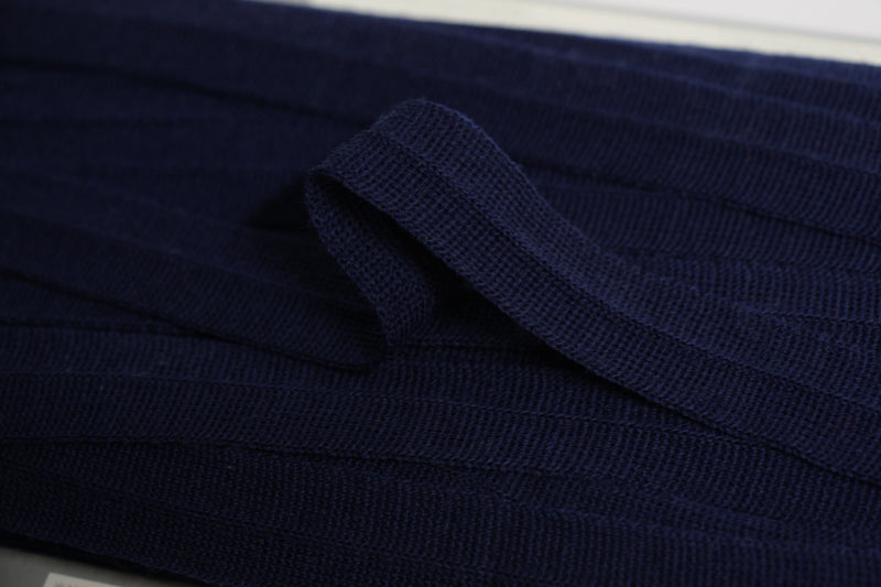 20mm Wool Binding - Navy