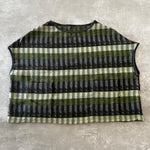 Ilaria Herringbone Green Wool Blend