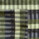 Ilaria Herringbone Green Wool Blend