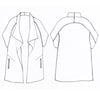 Italian Boiled Wool Sydney Jacket Pattern - Fabric/Pattern Kit