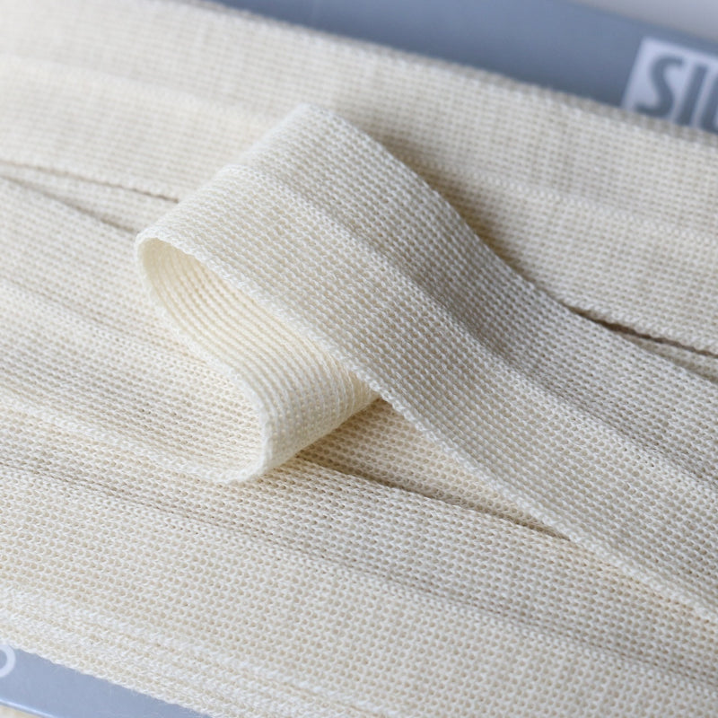 20mm Wool Binding - Cream